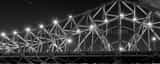 Panoramic The Ponchartrain Expressway Bridges black and white Photos