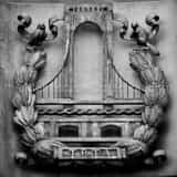 Square The TBTA Relief on the Brooklyn Battery Tunnel Framed Photos