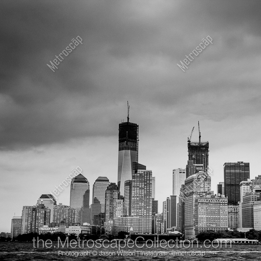 New York City Black and White Photos of Battery Park and the Manhattan Financial District Battery Park and the Manhattan Financial District -- New York City Black and White Photos