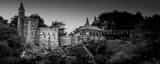 Panoramic The Belvedere Castle in Central Park Framed Photos