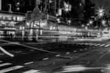 Horizontal Broadway and 72nd Street at Night Photography