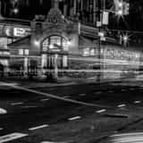 Square Broadway and 72nd Street at Night Photography