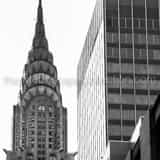 Square The Chrysler Building from Turtle Bay Framed Photos