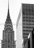 Vertical The Chrysler Building from Turtle Bay Framed Photos