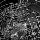 Square The Globe in Columbus Circle Framed Photos