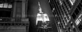 Panoramic The Empire State Building at Night Framed Photos