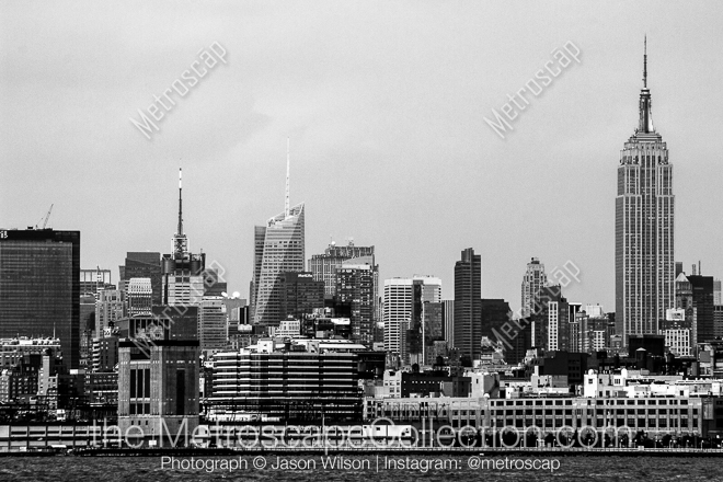 The Empire State Building in New York City -- New York City Black and White Photos