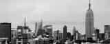 Panoramic The Empire State Building in New York City Framed Photos