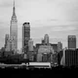 Square The Midtown Empire State Building Skyline Section Framed Photos