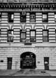 Vertical FDNY Ladder Number 1 black and white Photos