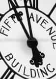 Vertical The Fifth Avenue Building Clock Framed Photos