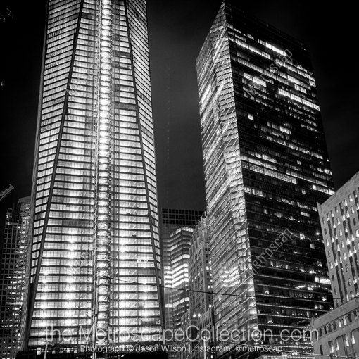 The Freedom Tower -- New York City Black and White Photography