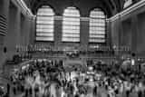 Horizontal Rush Hour in Grand Central Terminal black and white Photos