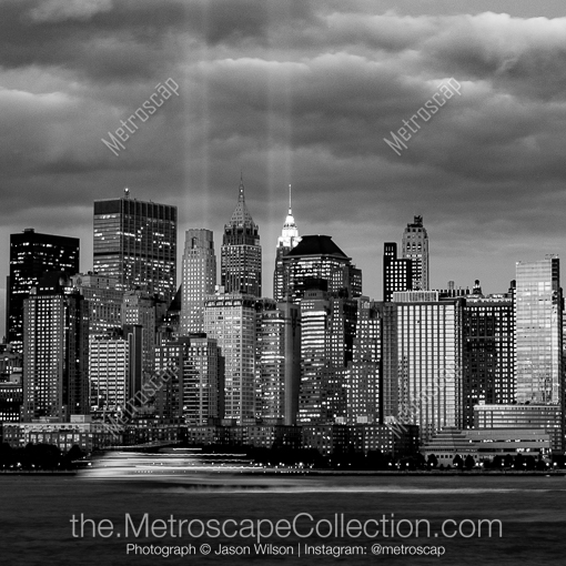 A Hudson River Ferry Boat -- New York City Black and White Photography