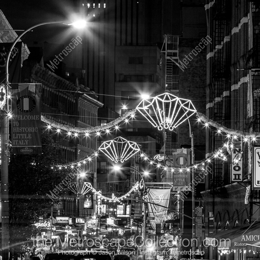 Little Italy -- New York City Black and White Photography