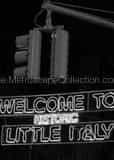 Vertical Welcome to Little Italy Sign Framed Photos