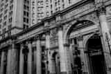Horizontal The Manhattan Borough Building Framed Photos