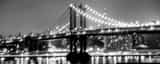 Panoramic The Manhattan Bridge Over the East River Photography
