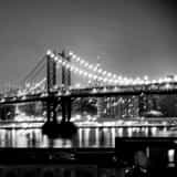 Square The Manhattan Bridge Over the East River Photography