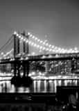 Vertical The Manhattan Bridge Over the East River Photography