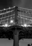 Vertical Down Under the Manhattan Bridge Overpass Framed Photos