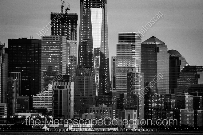 The Manhattan Financial District -- New York City Black and White Photos