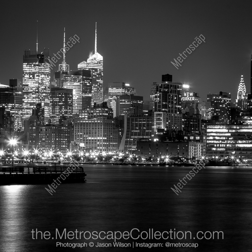 Midtown Manhattan -- New York City Black and White Photography