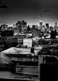 Vertical Midtown from Nolita Rooftops Framed Photos
