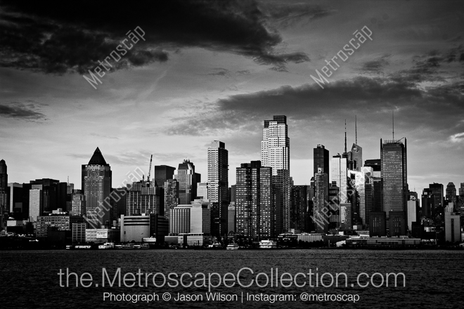 The Westside of Midtown -- New York City Black and White Photos