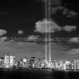 Square The Lower Manhattan Skyline on the September 11 Framed Photos
