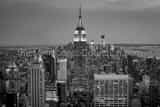 Horizontal The New York Skyline From Midtown Framed Photos