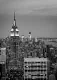 Vertical The New York Skyline From Midtown Framed Photos