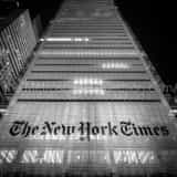 Square The New York Times Building on Eighth Street Framed Photos
