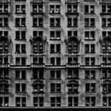 Square Old Style Office Building on Cedar Street Framed Photos