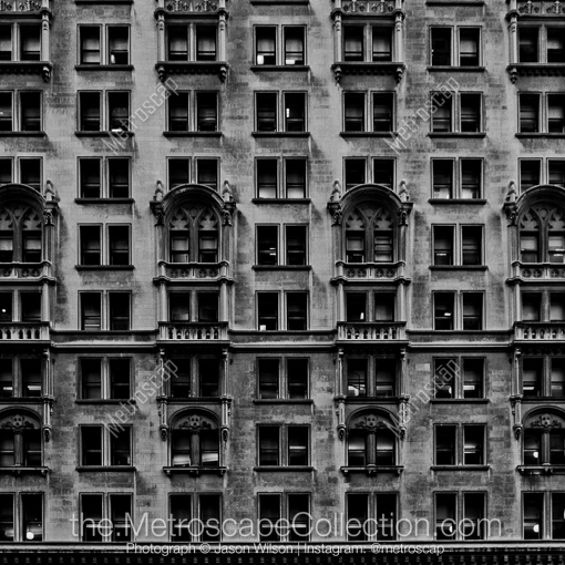 New York City Black and White Photography of Old Style Office Building on Cedar Street Old Style Office Building on Cedar Street -- New York City Black and White Photography