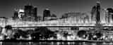 Panoramic The Queensboro Bridge black and white Pictures