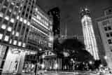 Horizontal St Paul's Church and the Freedom Tower black and white Pictures