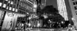 Panoramic St Paul's Church and the Freedom Tower black and white Pictures