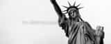 Panoramic The Statue of Liberty with Torch Framed Photos