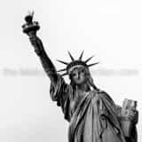 Square The Statue of Liberty with Torch Framed Photos
