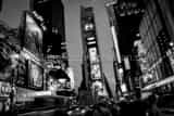 Horizontal The Times Square Cityscape at Dusk black and white Pictures
