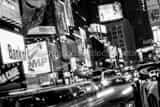 Horizontal Times Square Traffic Framed Photos