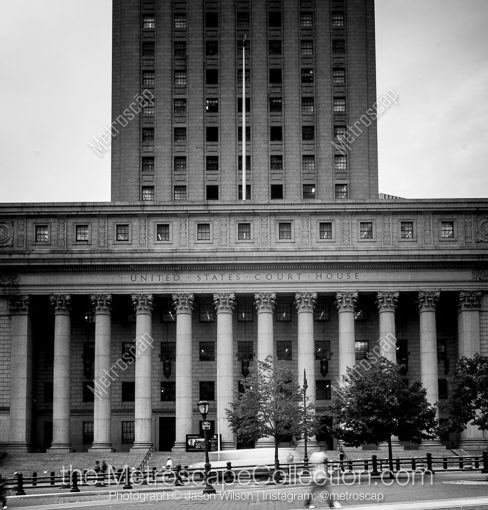 The United States Court of Appeals -- New York City Black and White Photography