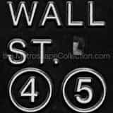Square Wall Street Station Framed Photos