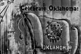 Horizontal Celebrate Oklahoma Mural Framed Photos