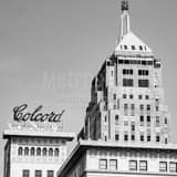Square The Colcord Hotel in Downtown Oklahoma City black and white Pictures