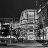 Square The Concourse of the Devon Tower Framed Photos