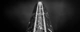 Panoramic The Devon Energy Tower at Night black and white Pictures