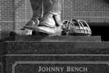 Horizontal Oklahoma Native Son Johnny Bench black and white Pictures