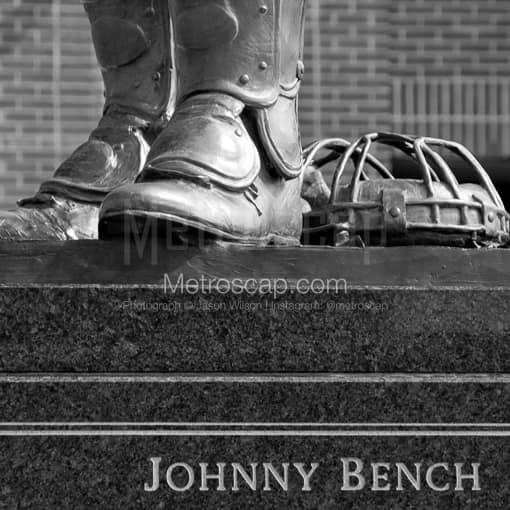 Oklahoma Native Son Johnny Bench -- Oklahoma City Black and White Photography